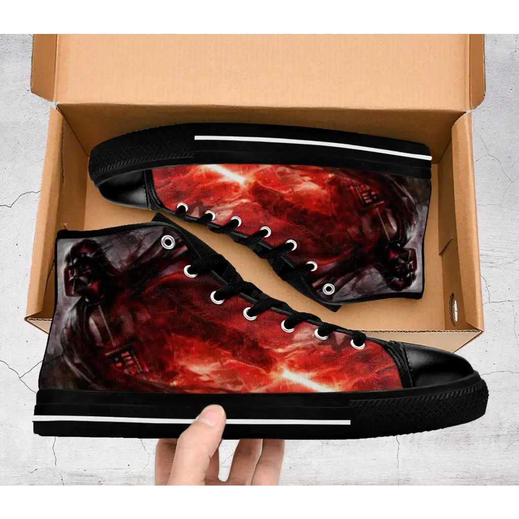 Star Wars Shoes Darth Vader Shoes High Top Sneakers