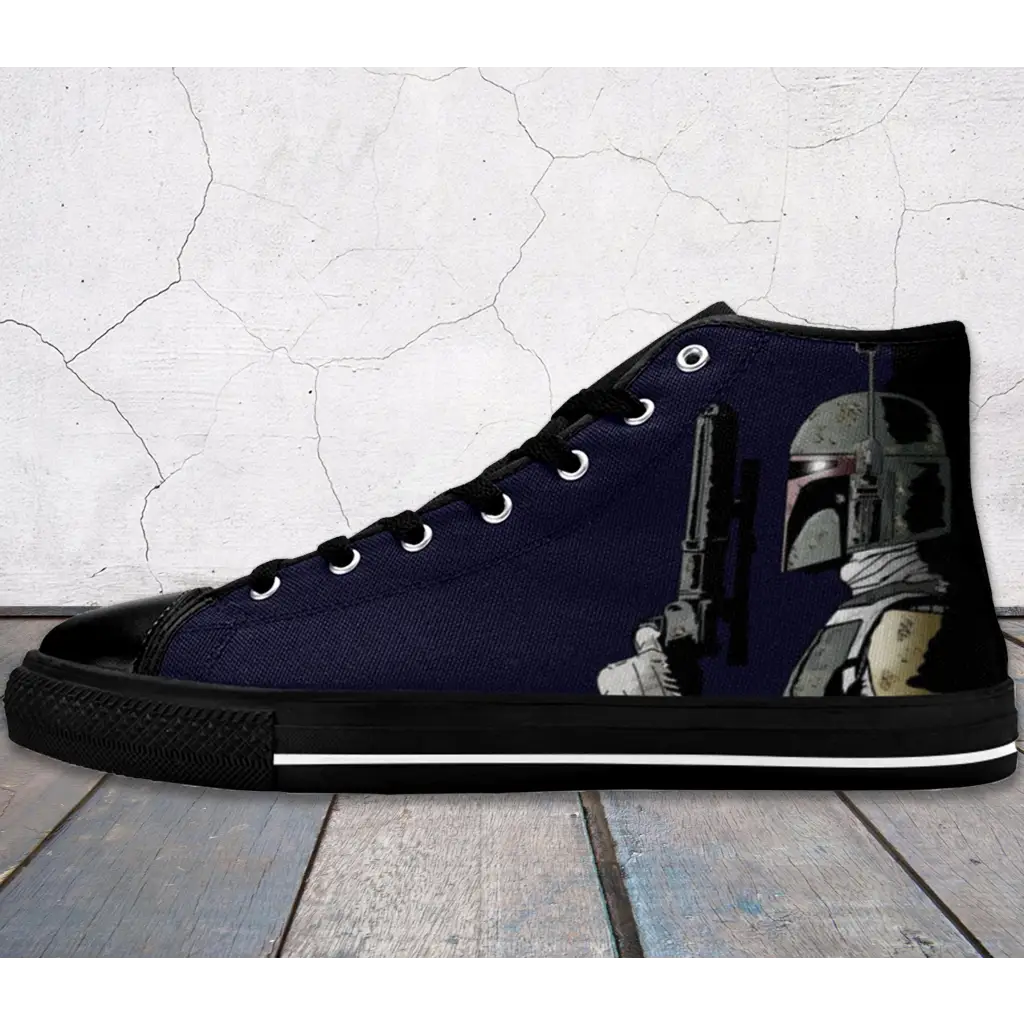 Star Wars Storm Stoppers Boba Fett Shoes High Top Sneakers