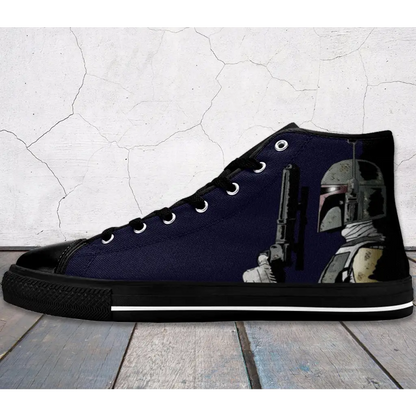 Star Wars Storm Stoppers Boba Fett Shoes High Top Sneakers