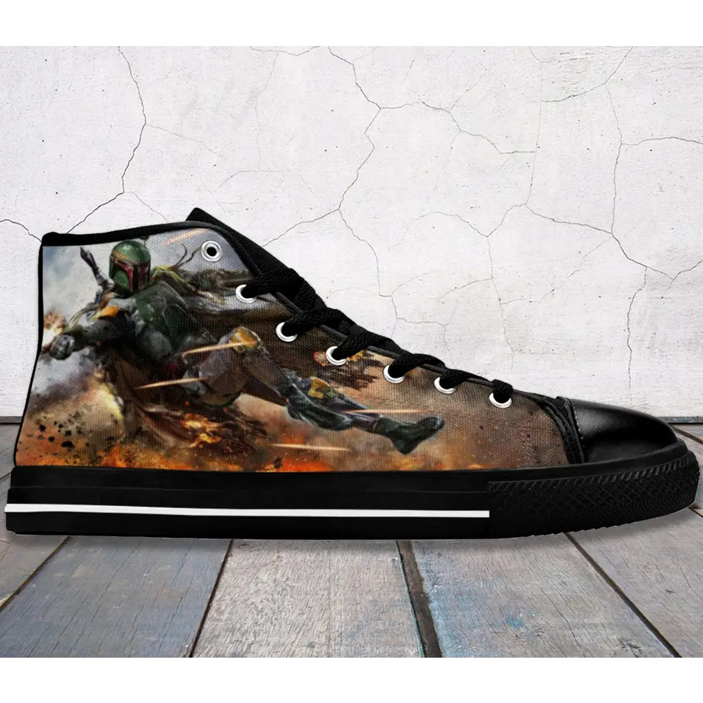 Star Wars Storm Stoppers Han Solo Shoes High Top Sneakers