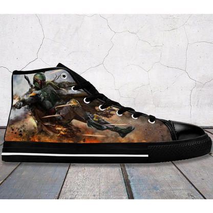 Star Wars Storm Stoppers Han Solo Shoes High Top Sneakers