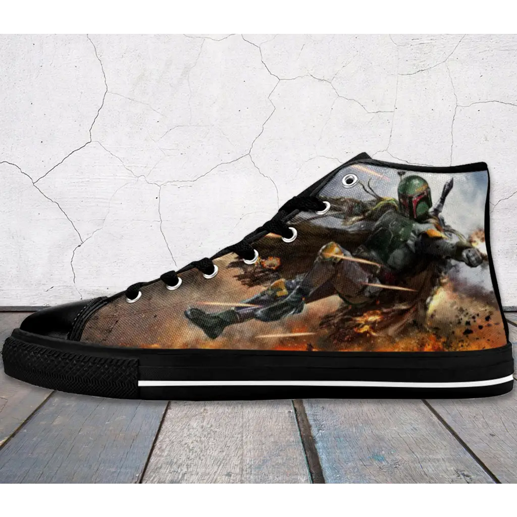 Star Wars Storm Stoppers Han Solo Shoes High Top Sneakers