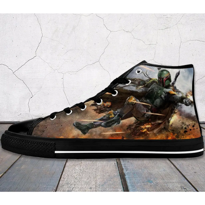 Star Wars Storm Stoppers Han Solo Shoes High Top Sneakers