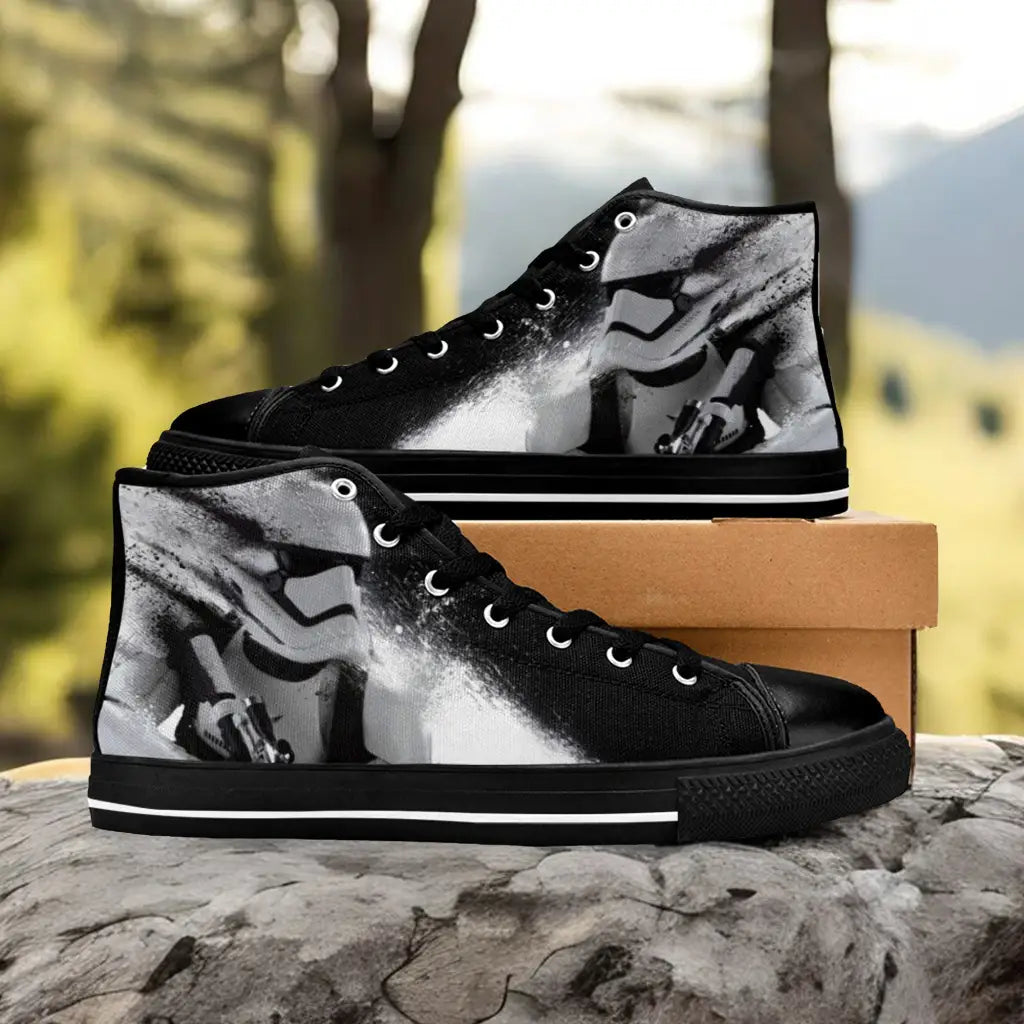 Star Wars Stormtrooper Custom High Top Sneakers Shoes