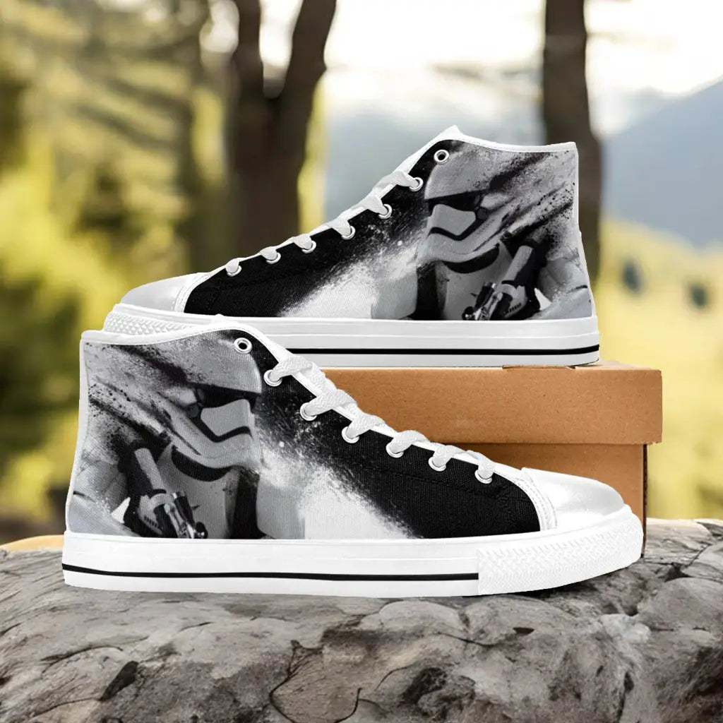 Star Wars Stormtrooper Custom High Top Sneakers Shoes