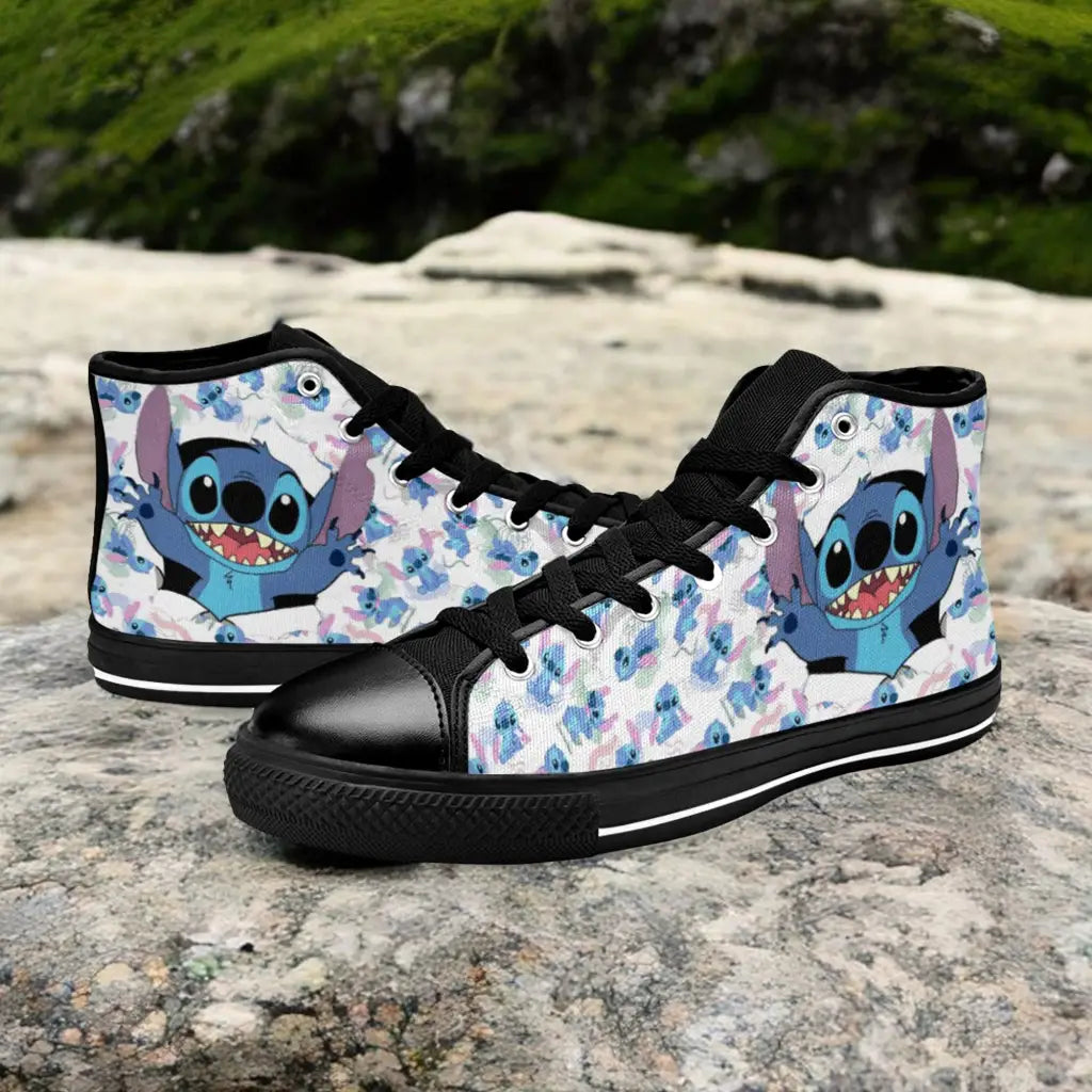 Stitch Custom High Top Sneakers Shoes