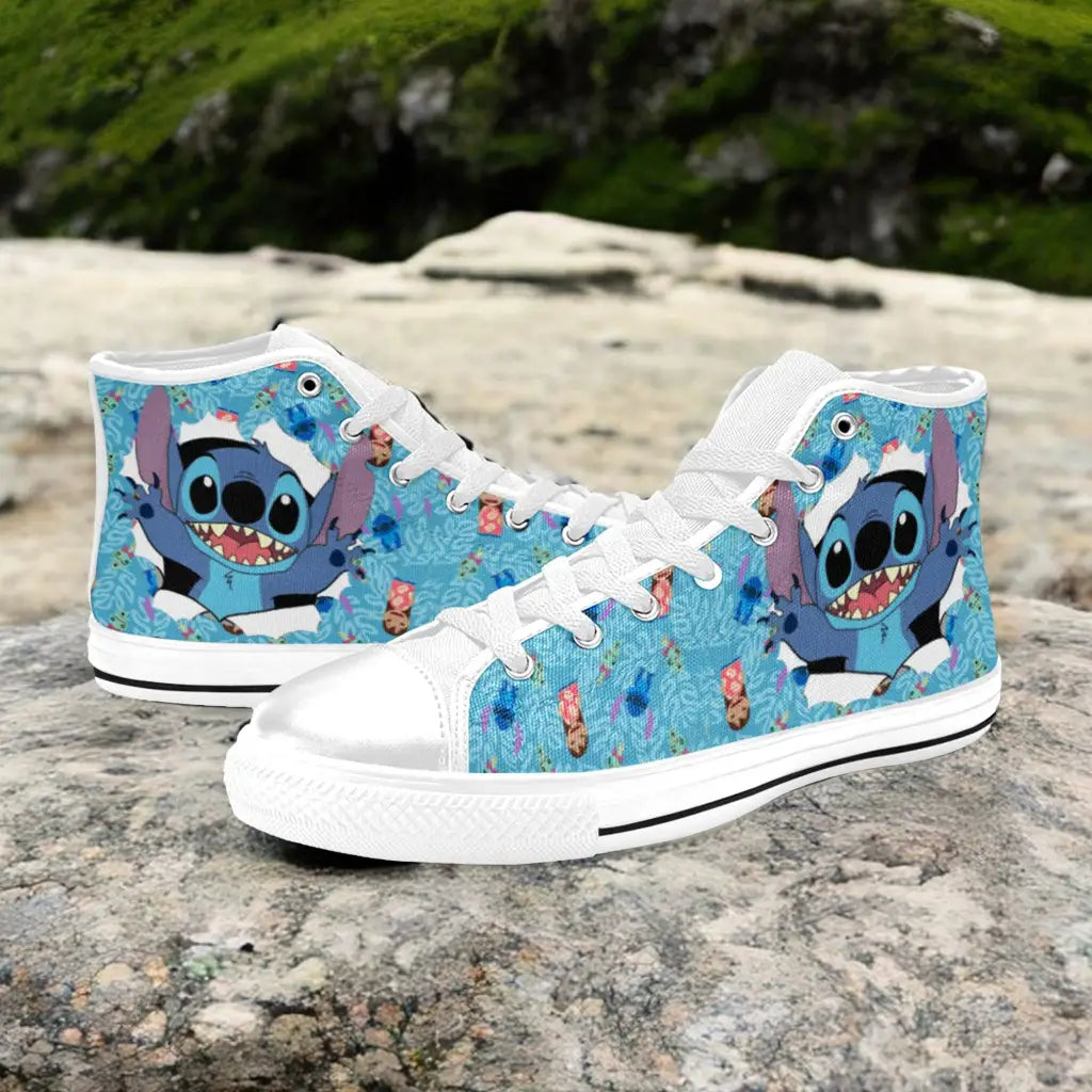 Stitch Custom High Top Sneakers Shoes