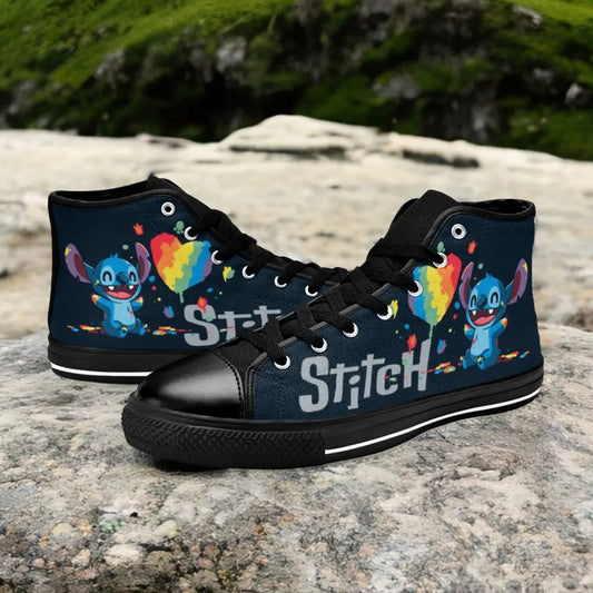 Stitch Custom High Top Sneakers Shoes