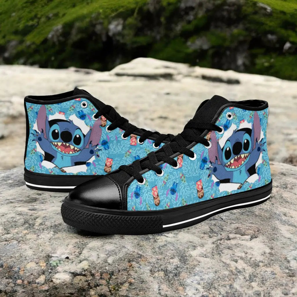 Stitch Custom High Top Sneakers Shoes