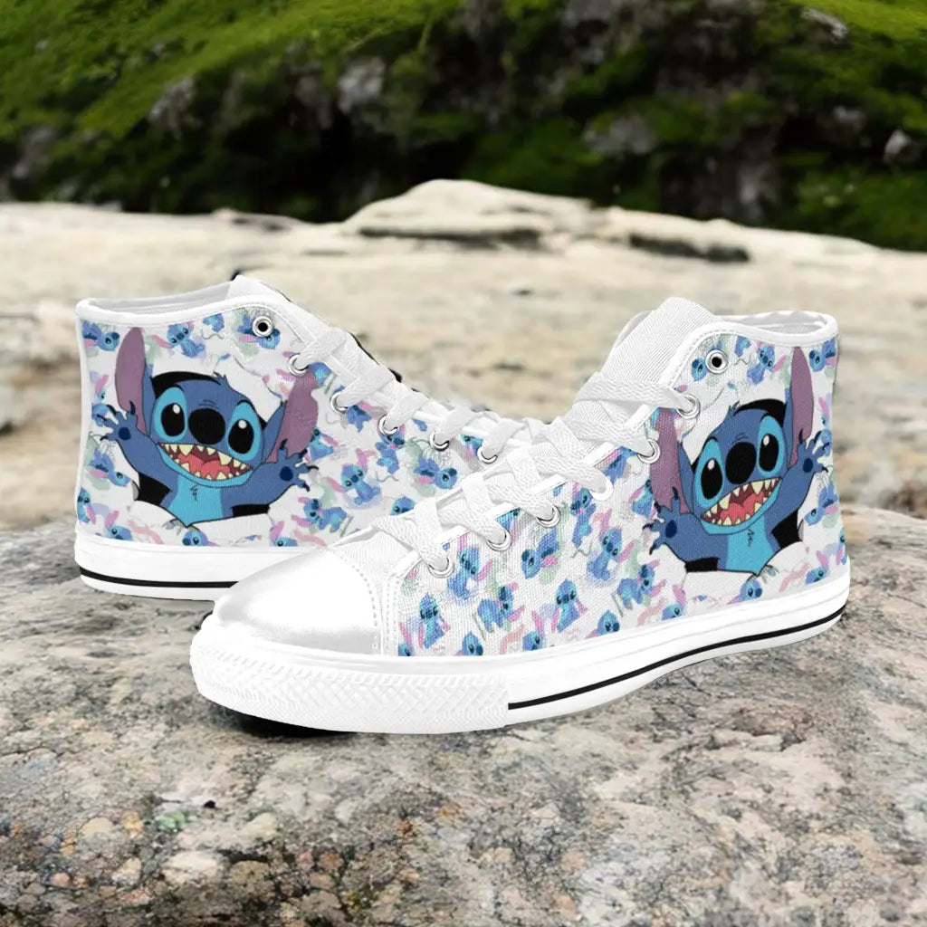 Stitch Custom High Top Sneakers Shoes