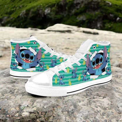 Stitch Custom High Top Sneakers Shoes