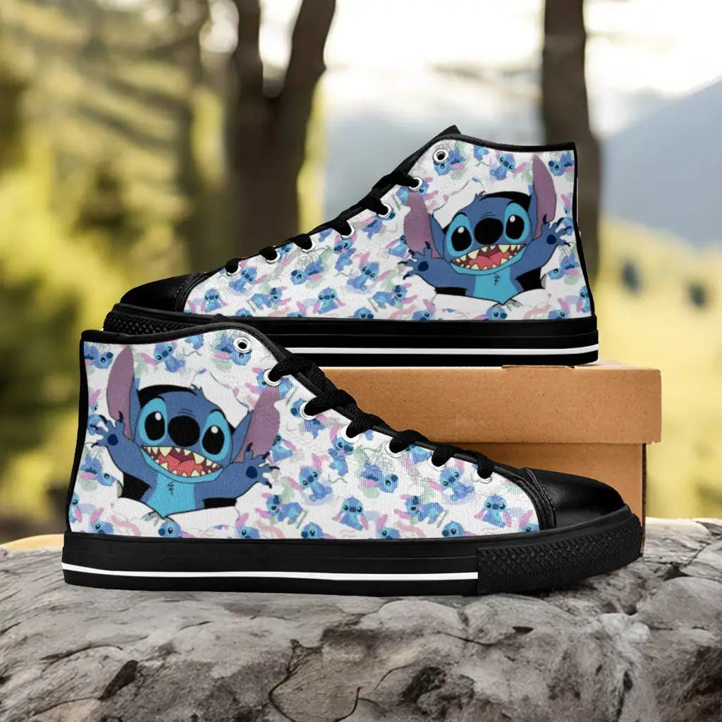 Stitch Custom High Top Sneakers Shoes