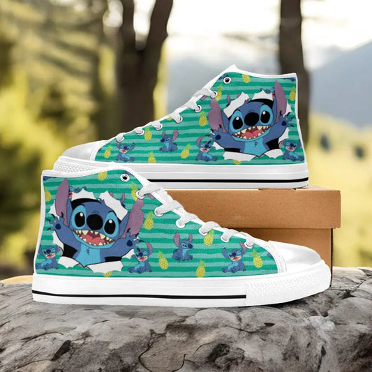 Stitch Custom High Top Sneakers Shoes