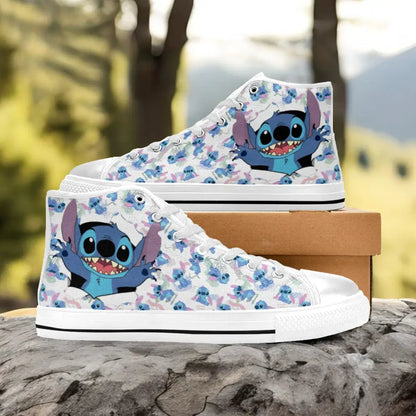 Stitch Custom High Top Sneakers Shoes