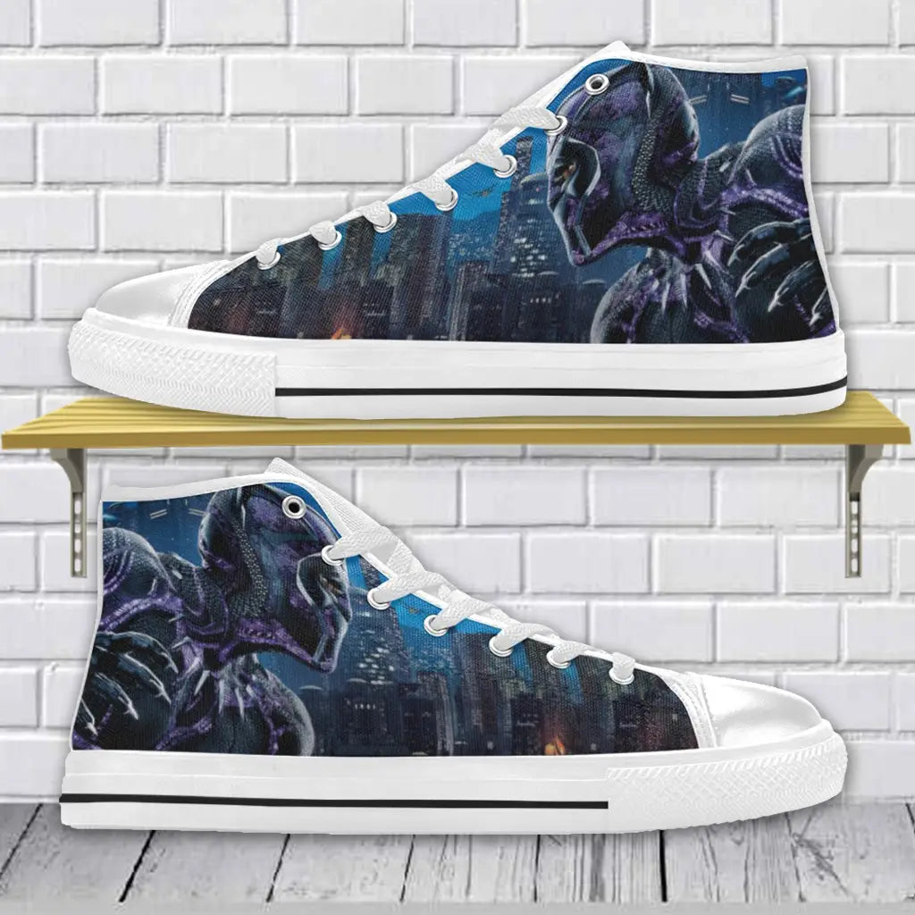 Avengers Black Panther Custom High Top Sneakers Shoes