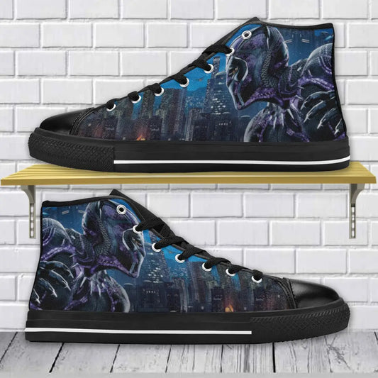 Avengers Black Panther Custom High Top Sneakers Shoes