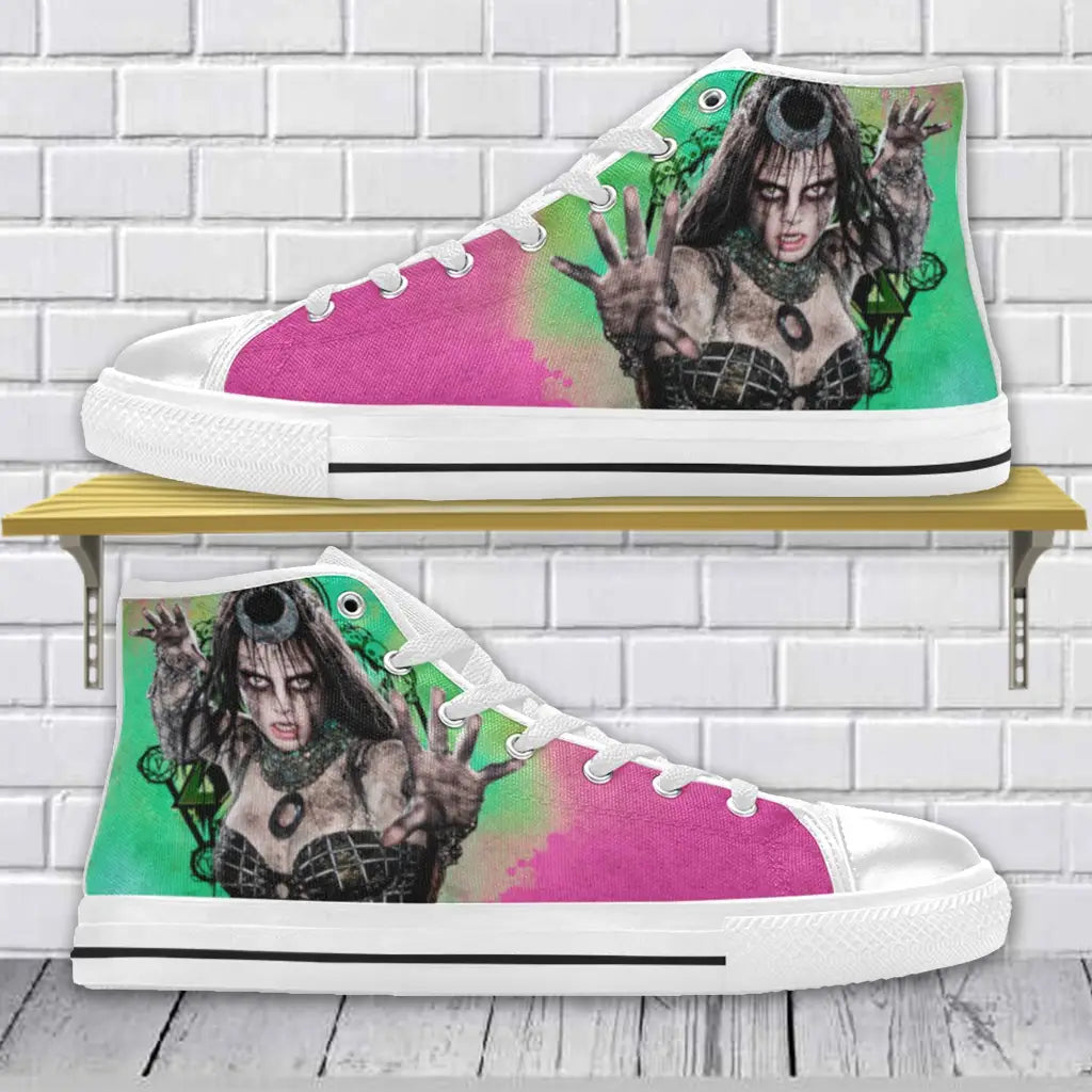 Superhero Joker Enchantress Shoes High Top Sneakers