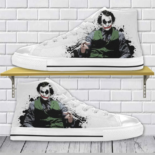 Superhero Joker Shoes High Top Sneakers