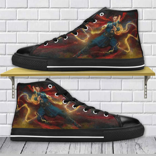 Superhero Shoes Doctor Strange Shoes High Top Sneakers