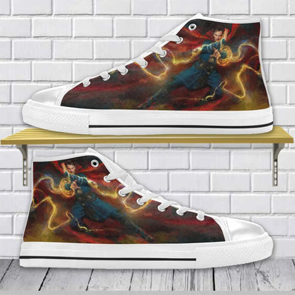 Superhero Shoes Doctor Strange Shoes High Top Sneakers