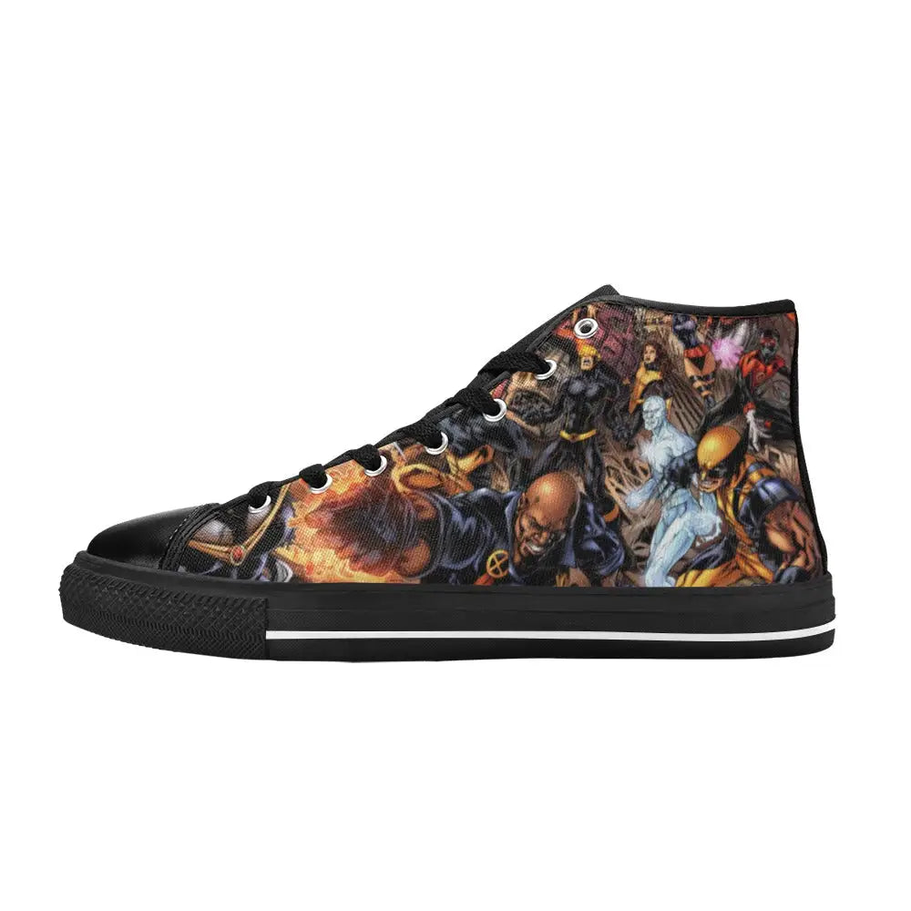 Superhero X-men Wolverine Custom High Top Sneakers Shoes