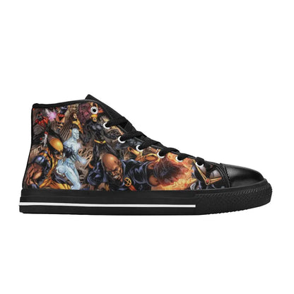 Superhero X-men Wolverine Custom High Top Sneakers Shoes