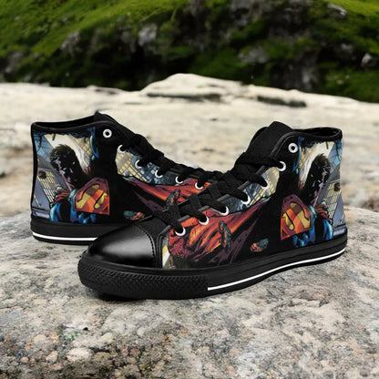 Superman Custom High Top Sneakers Shoes