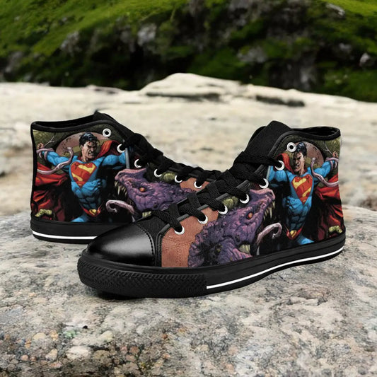 Superman Custom High Top Sneakers Shoes