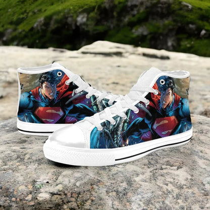 Superman Custom High Top Sneakers Shoes