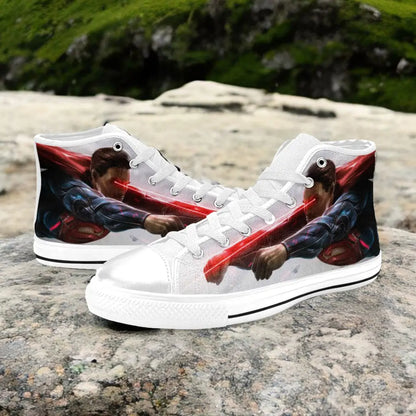 Superman Custom High Top Sneakers Shoes