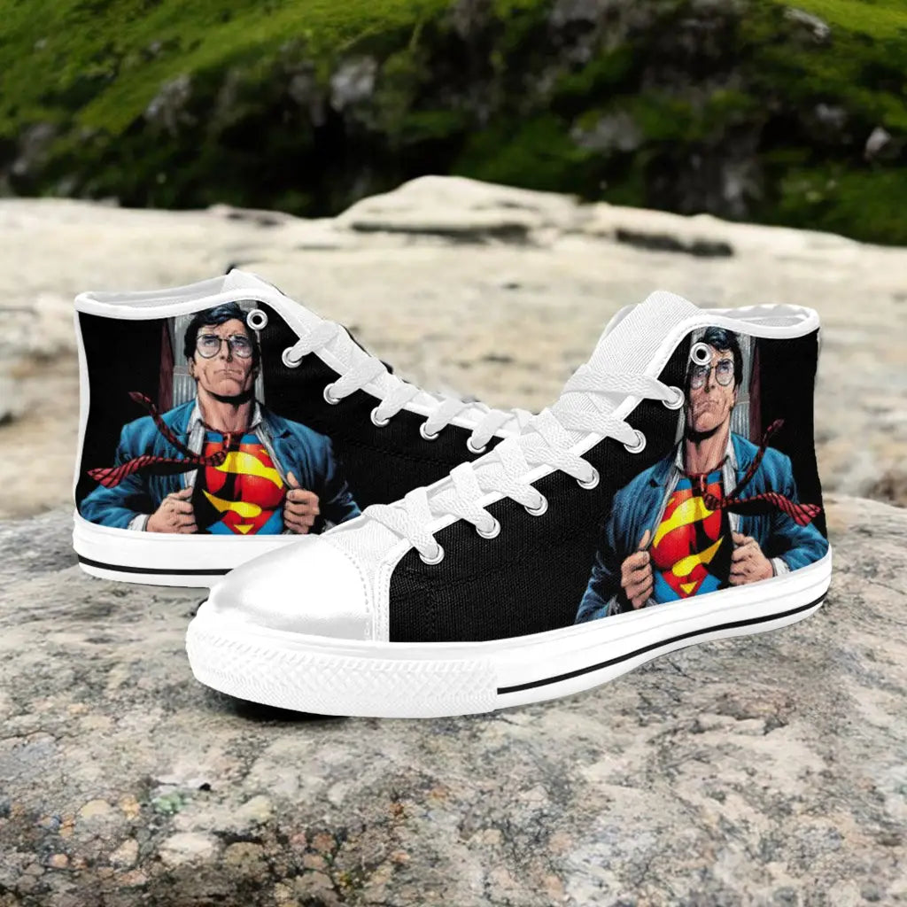 Superman Custom High Top Sneakers Shoes