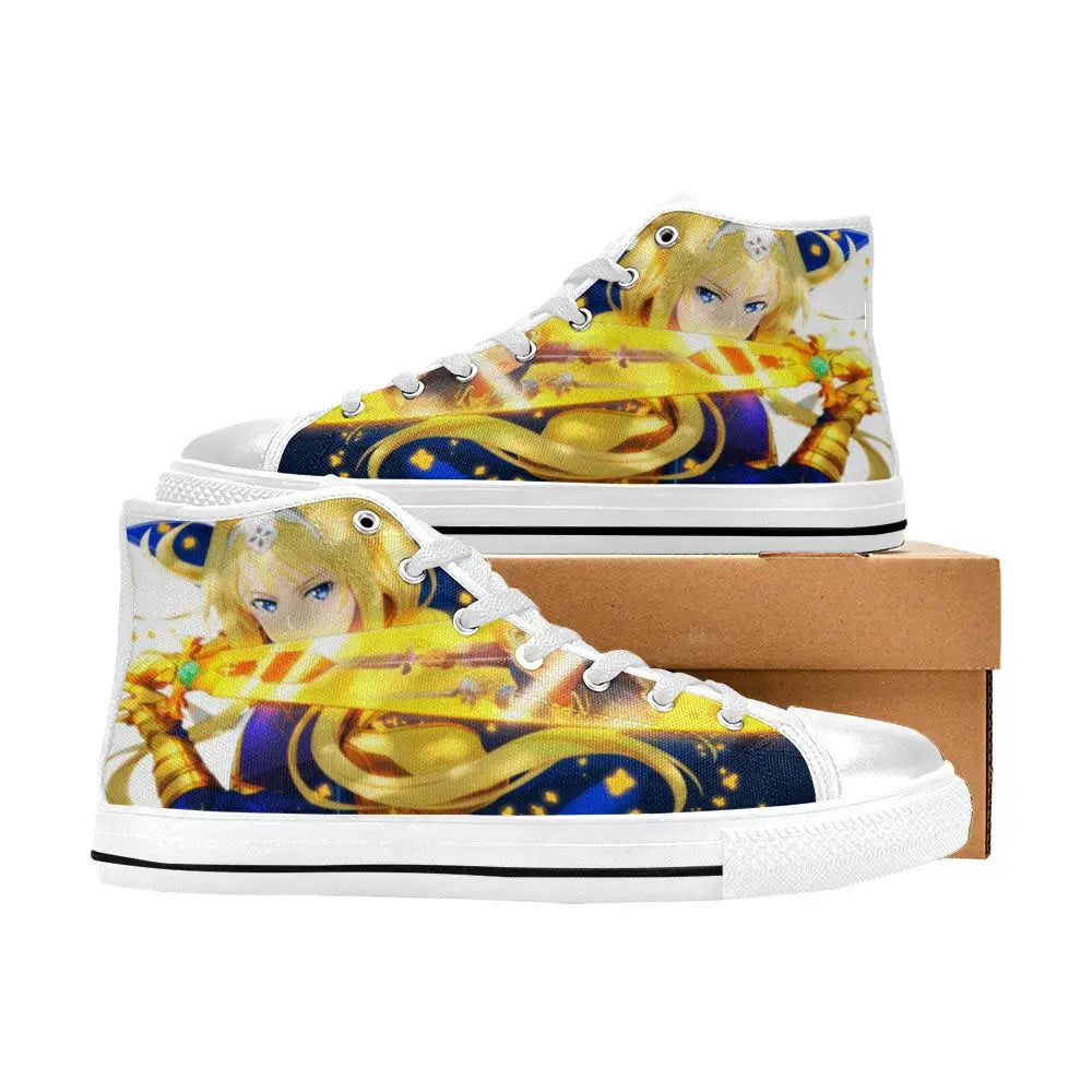 Sword Art Online Alicization Alice Shoes High Top Sneakers