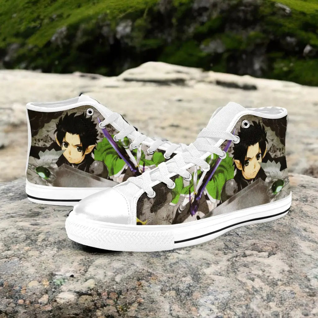 Sword Art Online Kirito Custom High Top Sneakers Shoes