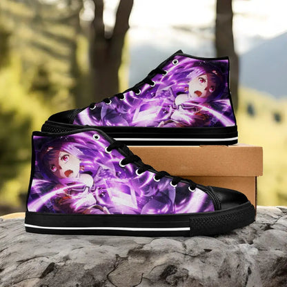 Sword Art Online Konno Yuuki Custom High Top Sneakers Shoes