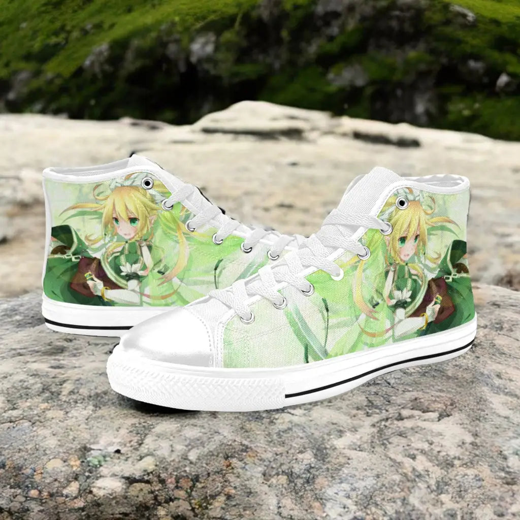 Sword Art Online Leafa Custom High Top Sneakers Shoes