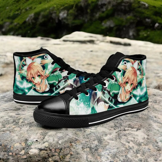Sword Art Online Leafa Custom High Top Sneakers Shoes