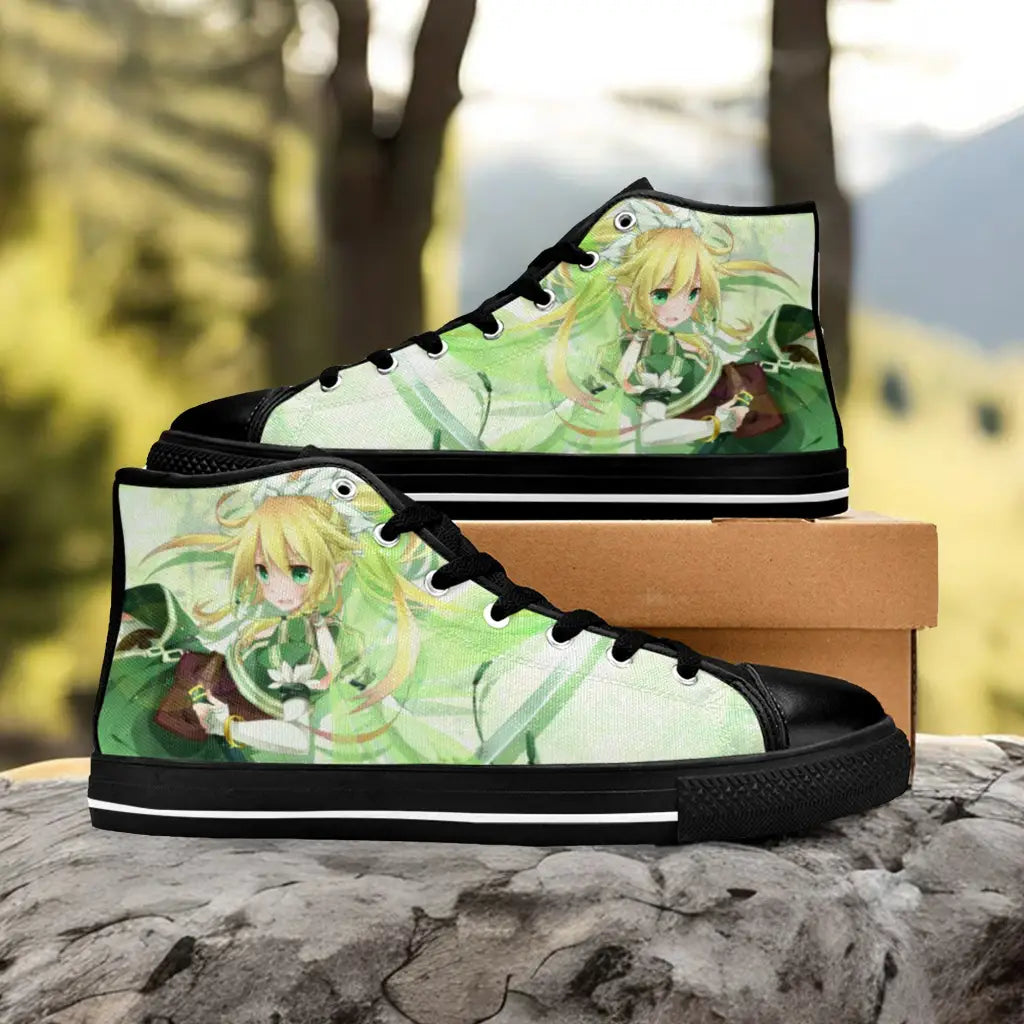 Sword Art Online Leafa Custom High Top Sneakers Shoes