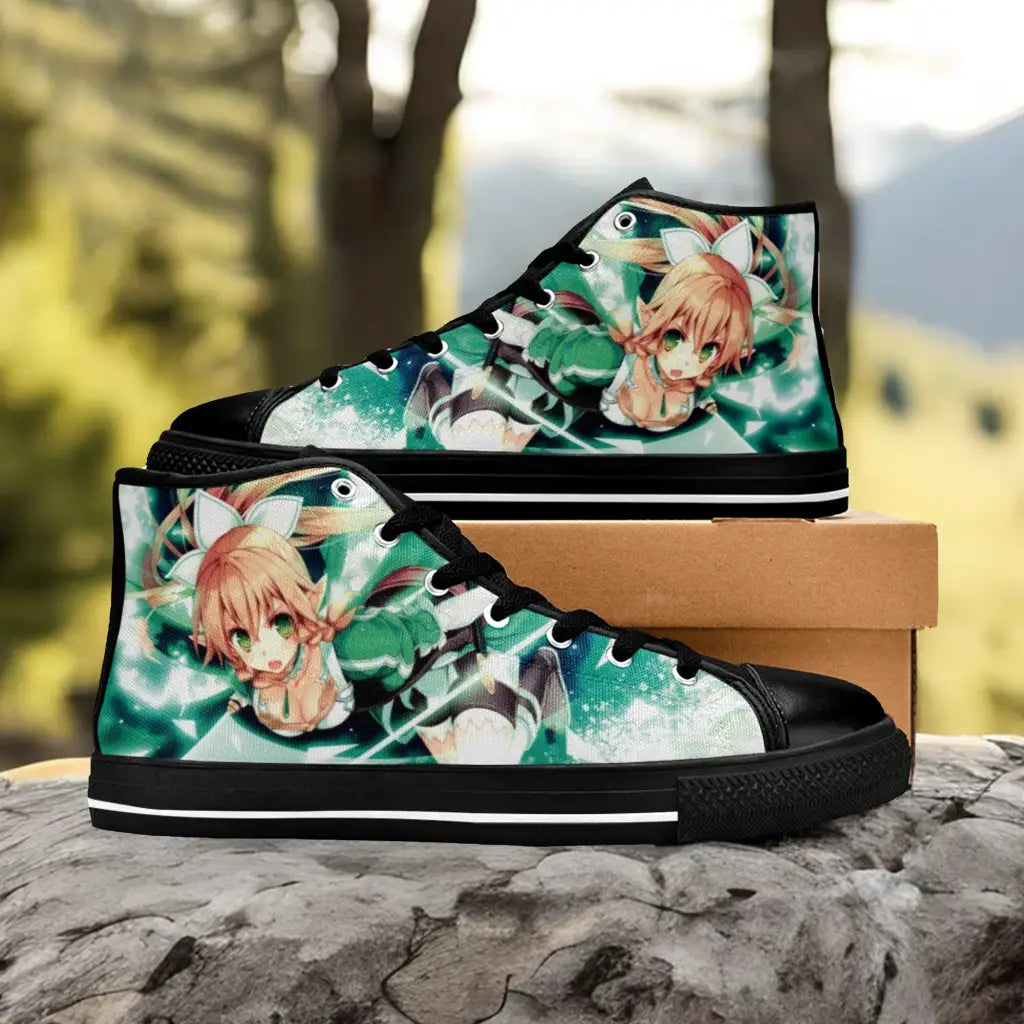 Sword Art Online Leafa Custom High Top Sneakers Shoes