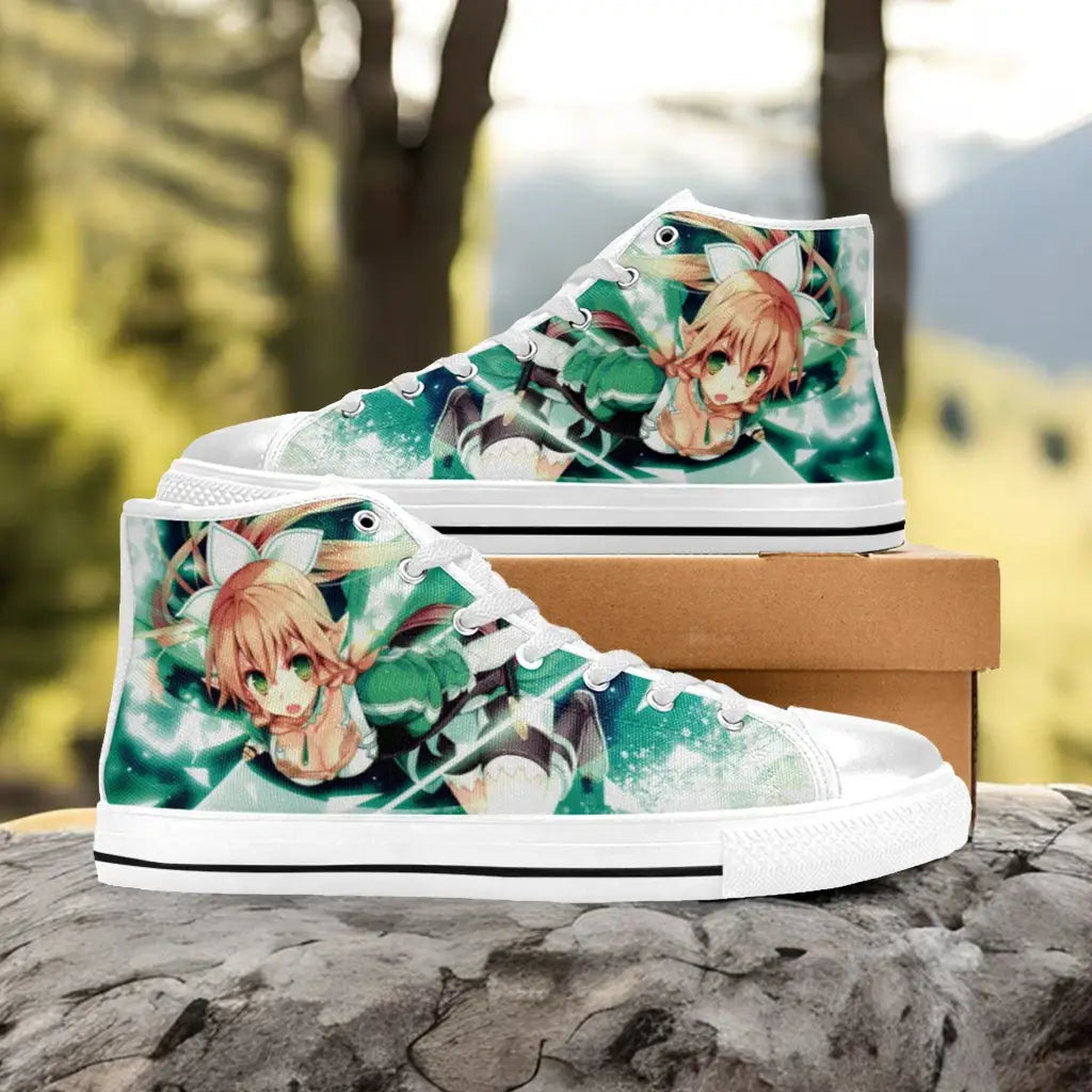 Sword Art Online Leafa Custom High Top Sneakers Shoes