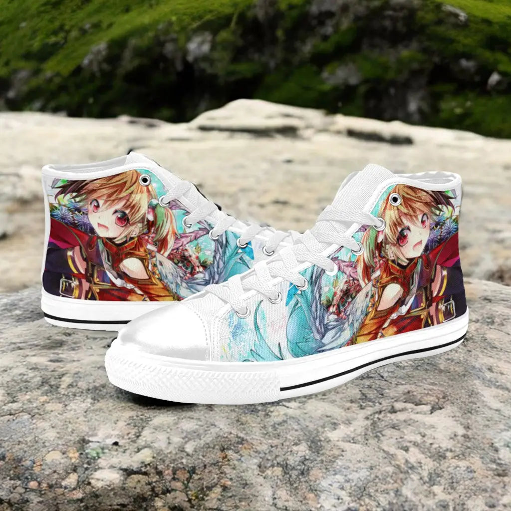 Sword Art Online Silica Custom High Top Sneakers Shoes