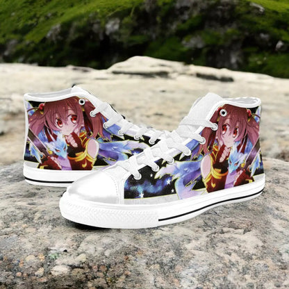 Sword Art Online Silica Custom High Top Sneakers Shoes