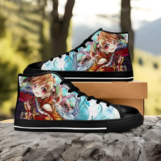 Sword Art Online Silica Custom High Top Sneakers Shoes