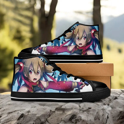 Sword Art Online Silica Custom High Top Sneakers Shoes