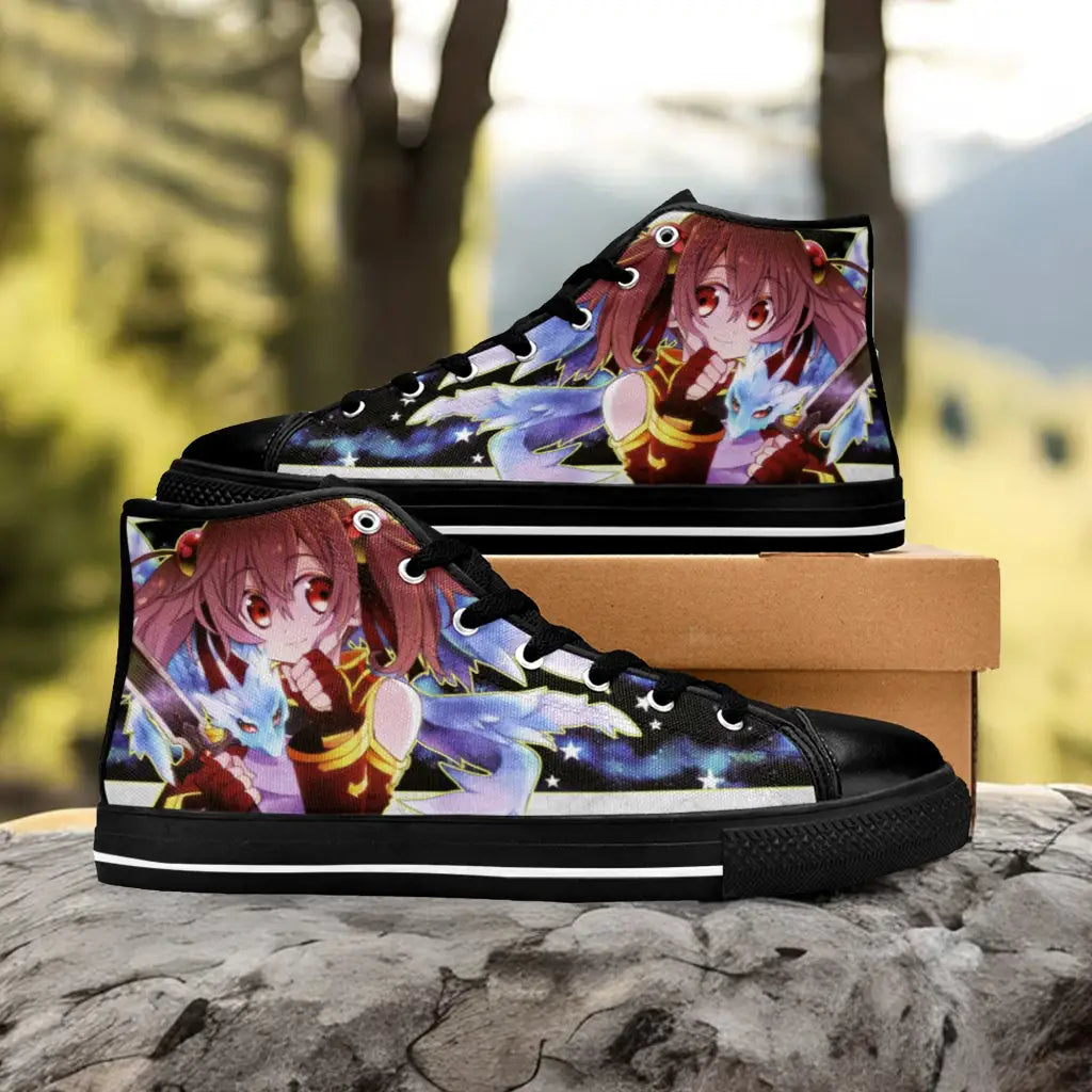 Sword Art Online Silica Custom High Top Sneakers Shoes