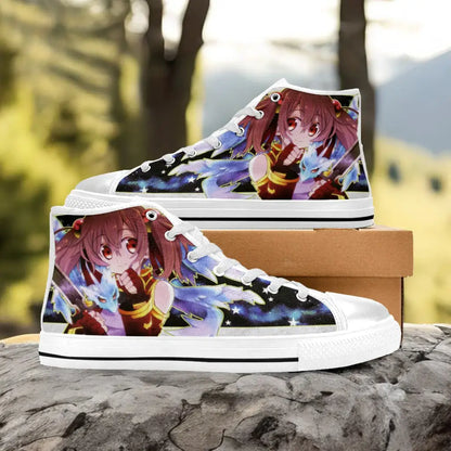 Sword Art Online Silica Custom High Top Sneakers Shoes