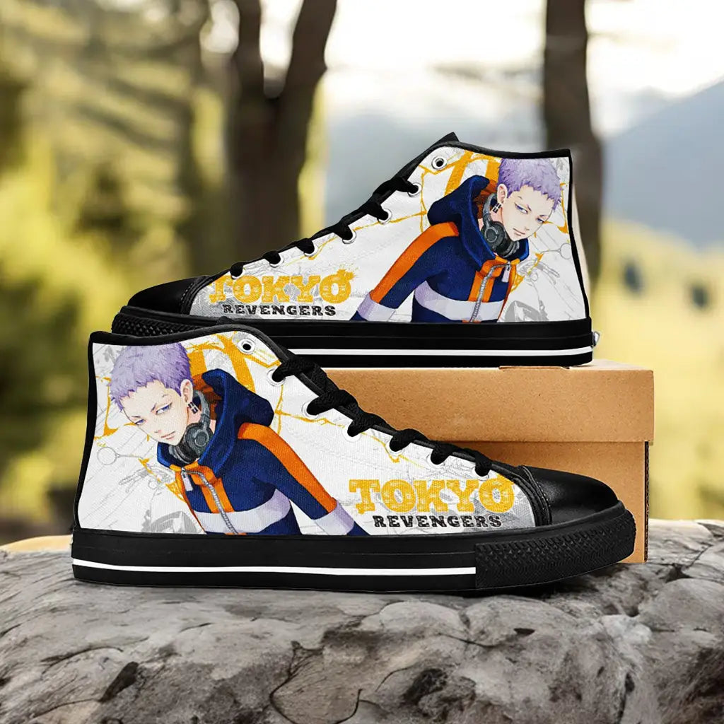 Takashi Mitsuya Tokyo Revengers Custom High Top Sneakers Shoes