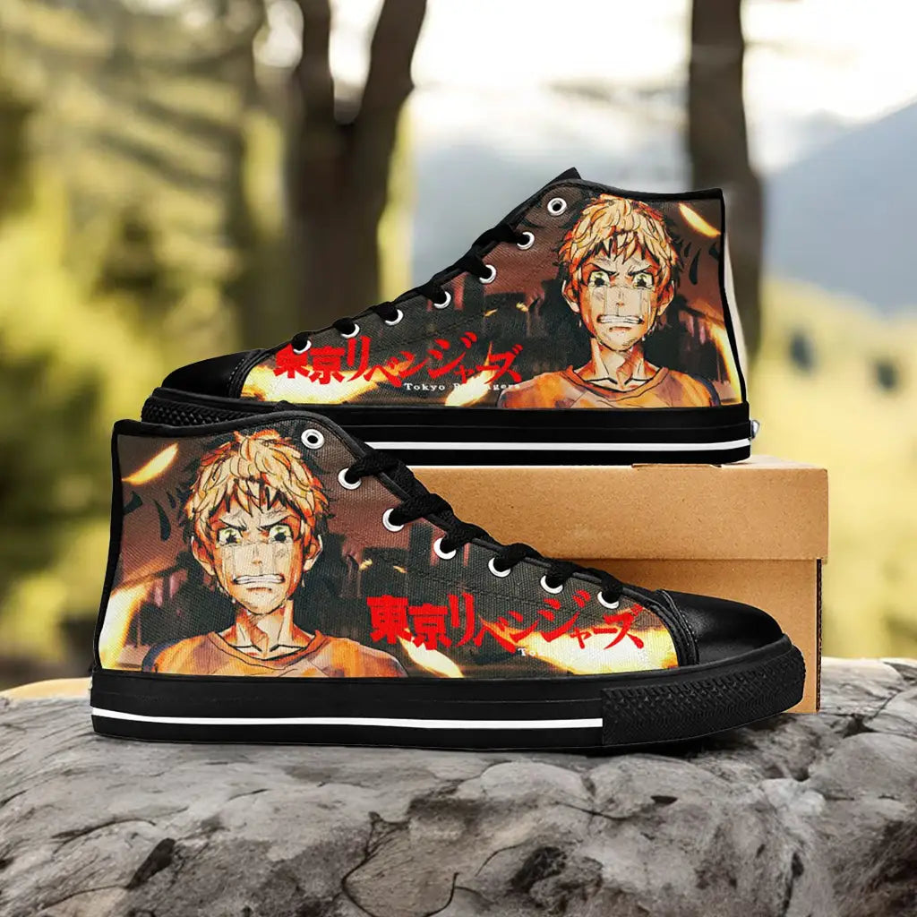 Takemichi Hanagaki Tokyo Revengers Custom High Top Sneakers Shoes