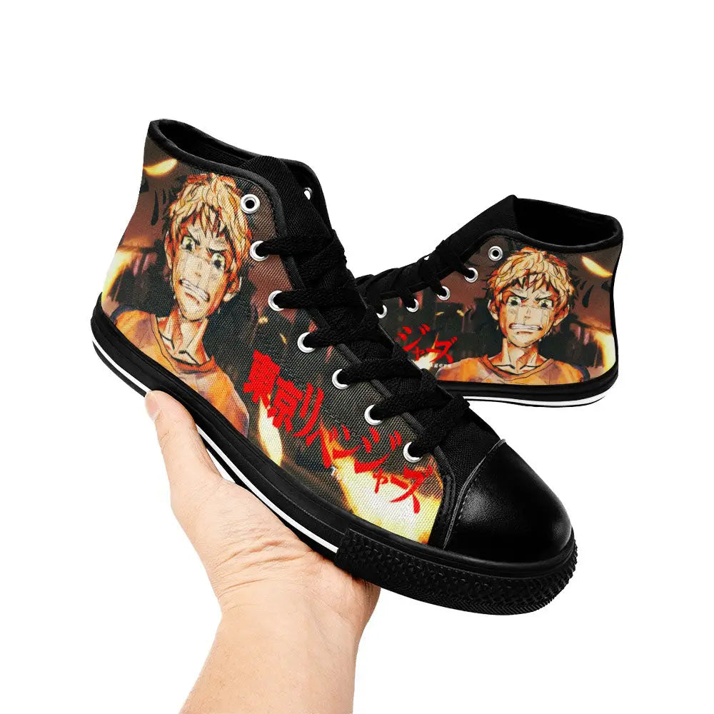 Takemichi Hanagaki Tokyo Revengers Custom High Top Sneakers Shoes