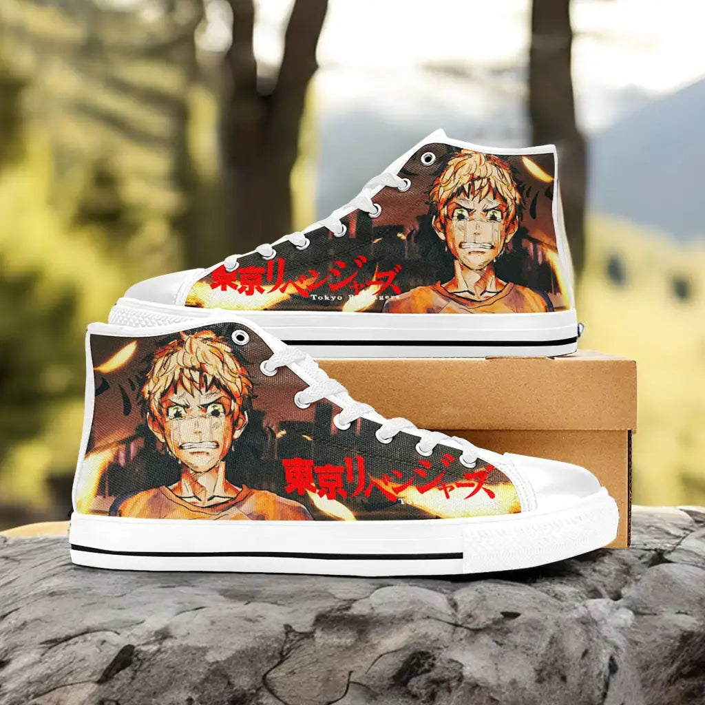 Takemichi Hanagaki Tokyo Revengers Custom High Top Sneakers Shoes