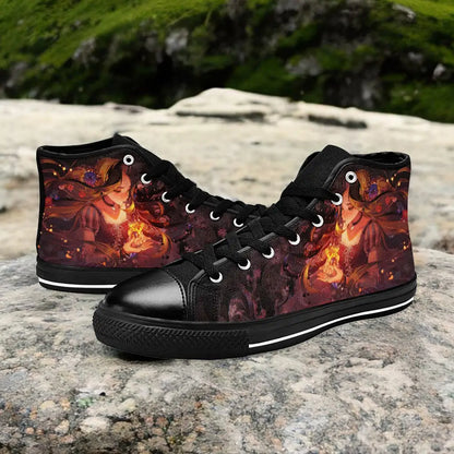 Tangled Princess Rapunzel Custom High Top Sneakers Shoes